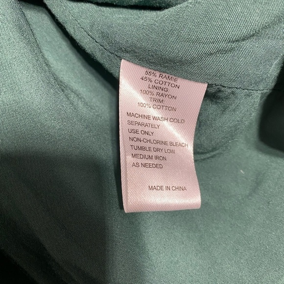 Birds of Paradis Bohemian Skirt Green - Picture 4 of 6